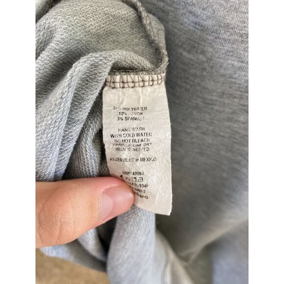 See‎ You Monday Gray Side-Knot Short-Sleeve Tunic Dress S Lightweight Polyester - Picture 4 of 7